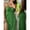 Green, variant on Morttic Women‘s Sex Solid Color Camisole Backless Drawstring Loose Fit Tropical Vacation Maxi Dress For Seaside Blue，S