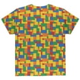 thumbnail image 2 of Halloween Building Blocks Costume All Over Youth T Shirt Multi YXL, 2 of 2