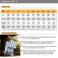 thumbnail image 4 of Chririnla Navy Stripe Shirts for Men,Womens Short Sleeve Pencil Dress,Couple Matched Clothes Fashion Elegant Guest Sets for Couple Hawaiian Luau Matching Outfit for Wedding/Going Out,S-3XL, 4 of 6