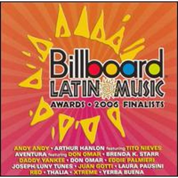 Billboard Latin Music Awards 2006 Finalists (CD) by Various Artists