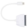 thumbnail image 3 of Adaptador convertidor de disco duro SSD USB 3,1 tipo C a 15 + 7 pines SATA 3,0 2,5/3,5 pulgadas, 3 of 8