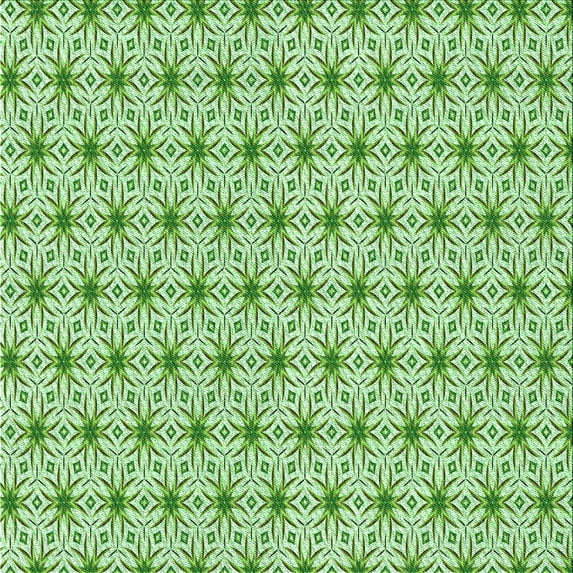 Ahgly Company Machine Washable Indoor Square Transitional Green Area Rugs, 7' Square
