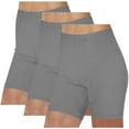 thumbnail image 2 of Leggings de yoga de moda para mujer, 3 piezas, para fitness, correr, gimnasio, para mujer, sólidos, deportivos, activos, pantalones de poliéster para mujer., 2 of 3
