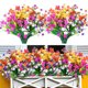 thumbnail image 2 of Flores Artificiales para Exteriores 8 Paquetes TUNC Color Púrpura 32 cm, 2 of 4