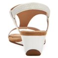 thumbnail image 3 of Alfani Womens Vacanza Faux Leather Wedge Sandals, 3 of 5