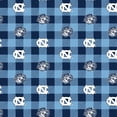 thumbnail image 2 of North Carolina Buffalo Plaid Fleece Crafting Fabric, By The Yard, 2 of 2