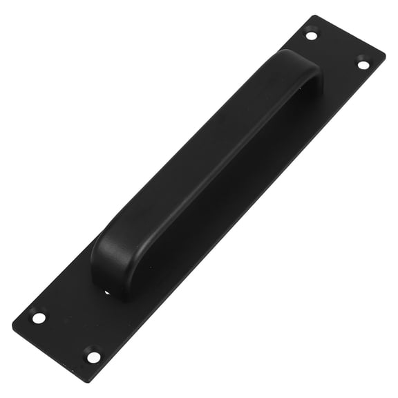 NICEXMAS Black Minimalist Barn Door Handle for Sliding Doors, Outdoor Gate Hardware, and Stylish Design