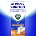 thumbnail image 2 of Vick Pyrena Alivio y Confort para los Síntomas de la Gripa 5 Sobres Miel-Limón, 2 of 5
