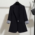 thumbnail image 6 of Taqqpue Lady's Spring/summer Style Three-quarter Sleeve Business Coat, 6 of 10