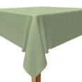 thumbnail image 2 of Tchckioa Solid Color Tablecloth for Wedding Decor,52x52 Inch Square Stain Proof Table Cloth Cover,Sage Green, 2 of 6
