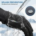 thumbnail image 4 of XIAOEN Kids Winter Gloves Touchscreen Warm Thermal Water-Resistant for Boy Girl Running Cycling Snow Skiing in Cold Weather, 4 of 8
