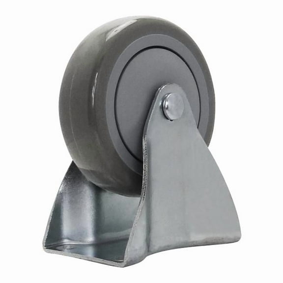 Snap-Loc SLAC4FP 4 in. Industrial Polyurethane Fixed Rigid Caster, 375 lbs