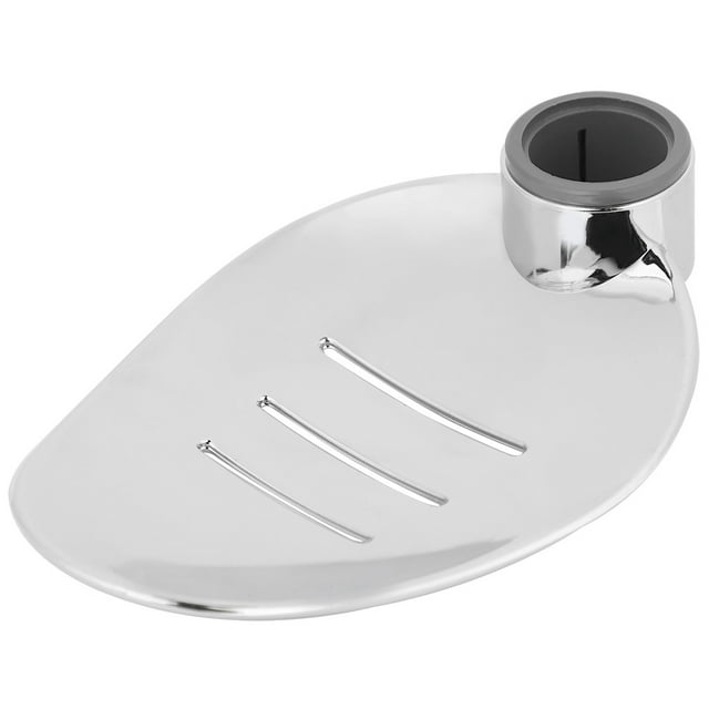 Aigend Soap Dish - Shower Soap Dish Rustproof Sponge Soap Holder Clip-on Tray Rail Dish Adjustable For Bathroom