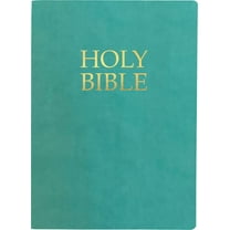 King James Version Easy Read Bible: KJVER Holy Bible, Large Print, Coastal Blue Ultrasoft : (King James Version Easy Read, Teal, Red Letter) (Hardcover)