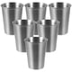 thumbnail image 4 of WORGEOUS 6 tazas de agua de acero inoxidable, tazas de café, tazas para beber, tazas de vino para acampar, 4 of 7