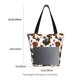 thumbnail image 3 of Fotbe Cow Tie Dye Bolsa de Playa con Estampado, Bolsa de Hombro, Bolsa de Mano Espaciosa, Bolsa de Viaje Ligera, Bolsa de Compras Versátil, 3 of 6