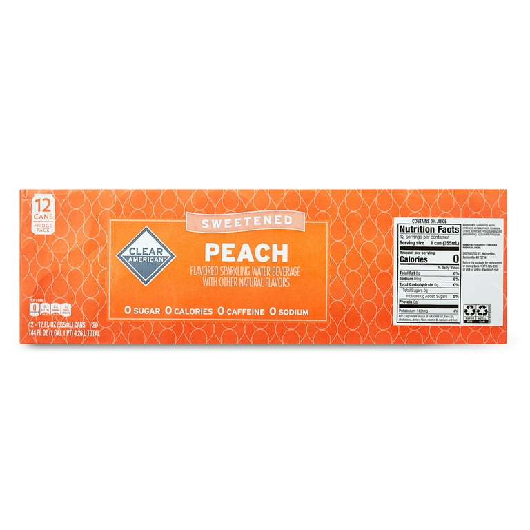 Candy Can sugar-free sparkling drink peach flavor 500ml – Palais