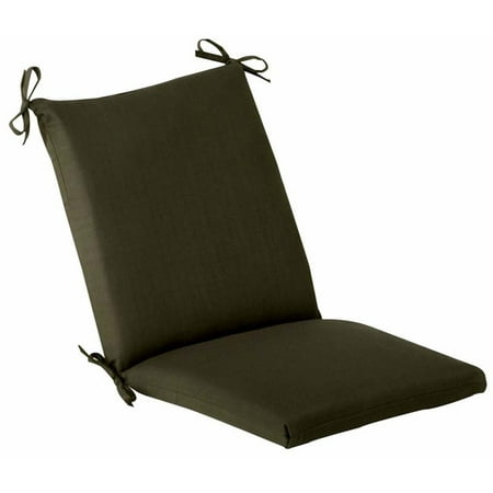 Outdoor Patio Furniture Mid Back Chair Cushion Dark Chocolate Brown Walmart Canada