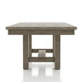 thumbnail image 4 of Furniture of America Atola Rustic Wood Trestle Expandable Dining Table in Gray, 4 of 5