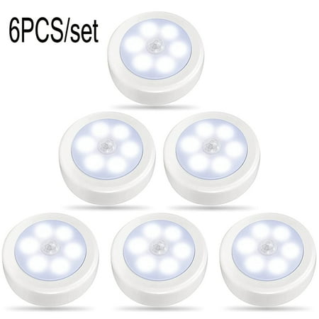 

6 Motion Sensor Night Lamp Gift For Kids Bedroom Decoration*