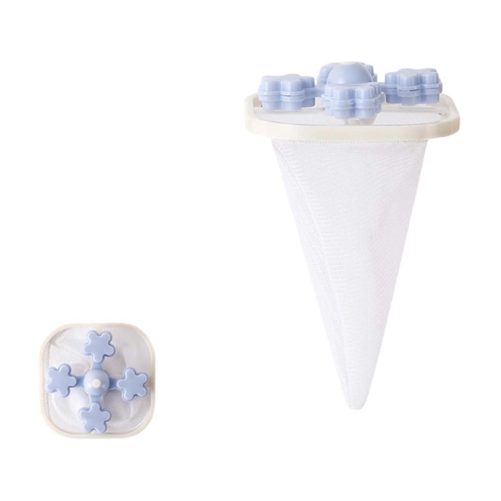 Floating Lint Catcher Reusable Mesh Laundry Filter Bag For Washer Pet Hair Remover Trap