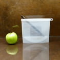 thumbnail image 7 of 7Penn Silicone Food Storage Bag 1000mL - 2pk Clear 8 x 6.25in Reusable Food Bags, 7 of 7