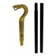 thumbnail image 3 of Accesorio de fiesta de Halloween con forma de serpiente, bastón antiguo para espectáculos en el escenario Estilo B, 3 of 9