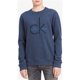 thumbnail image 1 of Sudadera Calvin Klein con Estampado de Logotipo para Hombre Azul XX-Large Camisa de Entrenamiento, 1 of 1