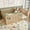 Full Natural, variant on Jopath Queen Size Floor Bed with High Fence for Kids, Solid Wood Kids Montessori Bed with Door for Boys Girls White