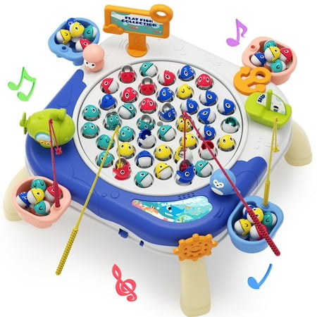 Toy Counting STEM Set Game for Kids Toddlers 3-5 Toys for Boys 3 4 5 6 7 8 Year Old with 360° Rotation 1-8 Players Board Game for Kids 4-6 Ideas Birthday Gifts for 3 4 5 6 7 8 Year Old
