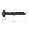 thumbnail image 4 of Juego De 40 Tornillos Para Pastilla Humbucker De Guitarra, Tornillos De Montaje Envolventes De Anillo, Diseño De Doble Bobina, Estable, Fácil Instalación Para Guitarras, 4 of 7