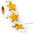 thumbnail image 3 of 2 rollos Etiquetas Adhesivas de Autoadhesivas para Invitación de Boda Pegatinas de Estrella para Regalos y Embalaje Multiusos para Manualidades y Fiestas, 3 of 4