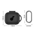 thumbnail image 6 of Silicone Earbuds Case Cover with Carabiner 360-Degree All-round Protection Shockproof Charging Case Protective Cover for SoundCore C30i, 6 of 8