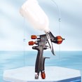 thumbnail image 1 of Pistola de aire de aire basada en agua 250 ml de cochinillo pistola neumática de aerografía 1 mm/1.2 mm boquilla profesional arma de esterilización HVLP para reparación de pintura del automóvil, 1 of 9