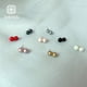 thumbnail image 2 of SHENSS-pendientes de plata de ley 925 para mujer, aretes con forma de concha y Perla, de 3mm a 12mm, de estilo clásico, 2 of 4