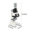 thumbnail image 3 of kkbbma under $5 KidsMicroscope, KidsMicroscopeToy, 100X 600X 1200X Magnification Science Kit, Early Childhood Education Experimental Equipment,ChildrenBiological Discovery Set, LED Light Microscope, 3 of 3