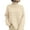 Beige, variant on Women's Turtleneck Sweaters Fall Chunky Knit Pullover Long Sleeve Jumper Tops Trendy Winter Clothes
