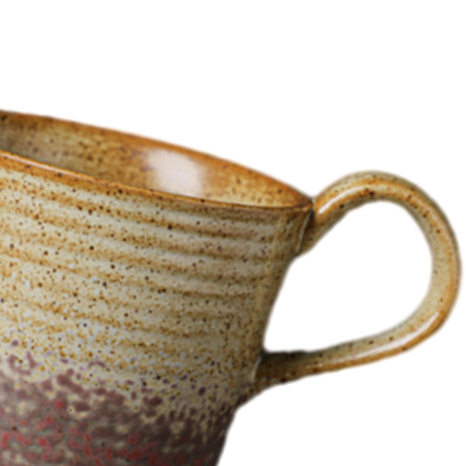 Baoblaze Ceramic Coffee Cup Handmade Ceramic Tea Cup Japanese Espresso Cup Ceramics D