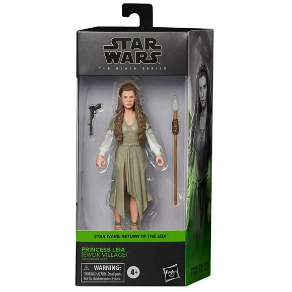 Figura Princess Leia Hasbro Star Wars Ewok Village 6 Pulgadas