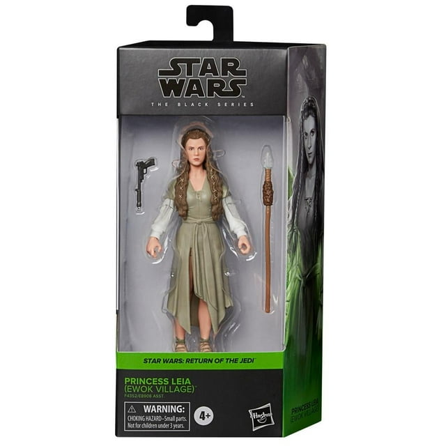 Figura Princess Leia Hasbro Star Wars Ewok Village 6 Pulgadas