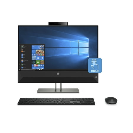 HP Pavilion 24-XA0040 All in One Touch PC , Core i7 8700T Processor, 16GB Intel Optane Memory, 8GB Memory, 1TB 7200RPM Hard Drive, Intel UHD 630 Graphics, Win10 (Best I7 All In One Pc)