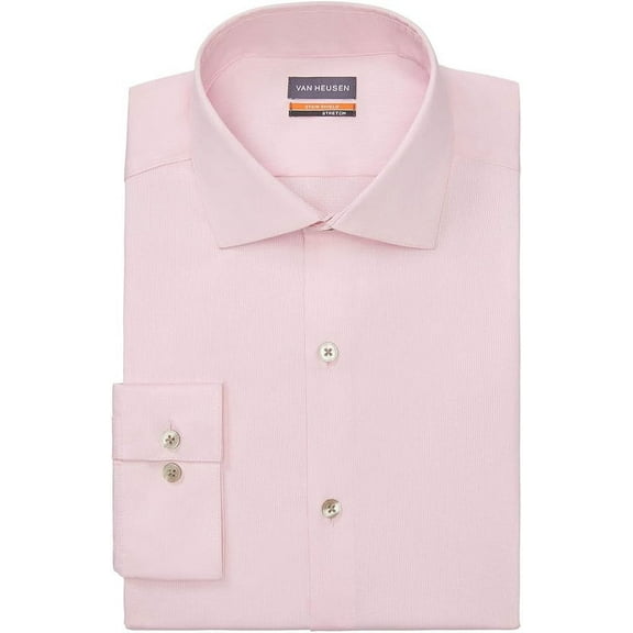 Van Heusen Men's BIG FIT Dress Shirt Stain Shield Stretch (Big and Tall)