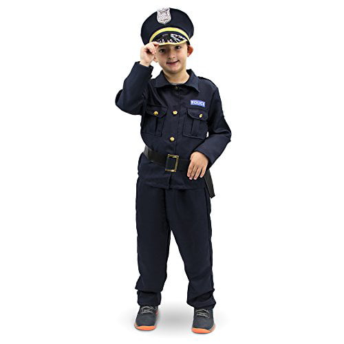 Toys Baton Police Officer Halloween Costume Role Playing Pretend Fancy Dress 