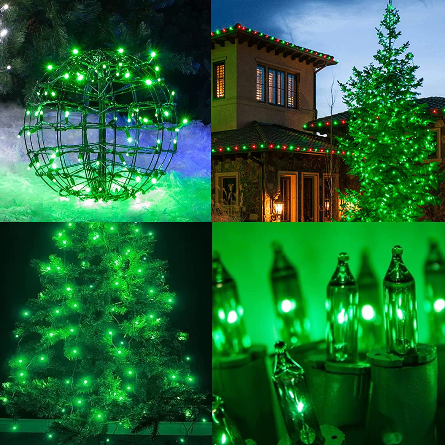 40 Ft-120 LED Christmas Decoration Fairy Lights Battery Operated,Green Wire  Mini Light with Waterpro…See more 40 Ft-120 LED Christmas Decoration Fairy