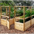 thumbnail image 3 of Outdoor Living Today 8x12 Western Red Cedar Raised Garden Bed with Deerfence, 3 of 8