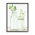 thumbnail image 2 of Stupell Industries Herbal Plant Sprigs Country Glass Jars Rustic Painting Graphic Art Gray Framed Art Print Wall Art, Design by Kim Allen, 2 of 5
