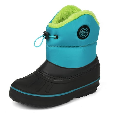 

Waterproof GIrl s Boy s Snow Boots Non Slip Windproof Artifical Plush Anti-Sand Warm Winter Booties
