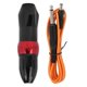 thumbnail image 1 of Máquina de tatuaje de aleación de aluminio con interfaz CC, cable de clip para máquina de tatuaje rotativa, color rojo y negro., 1 of 14
