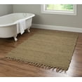 thumbnail image 2 of Linon Home DÃ©cor Verginia Berber Area Rug Collection, Cocoa and Mushroom, 7.83' x 10.3', 2 of 3