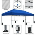 thumbnail image 7 of Yaheetech 10x20 ft Pop Up Canopy with Roller Bag for Party, Outdoor Events, Blue, 7 of 7